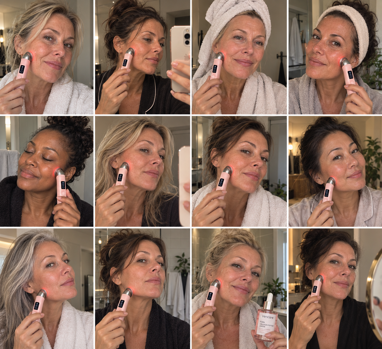 Kunder som använder Vencare Face Sculpt Pro